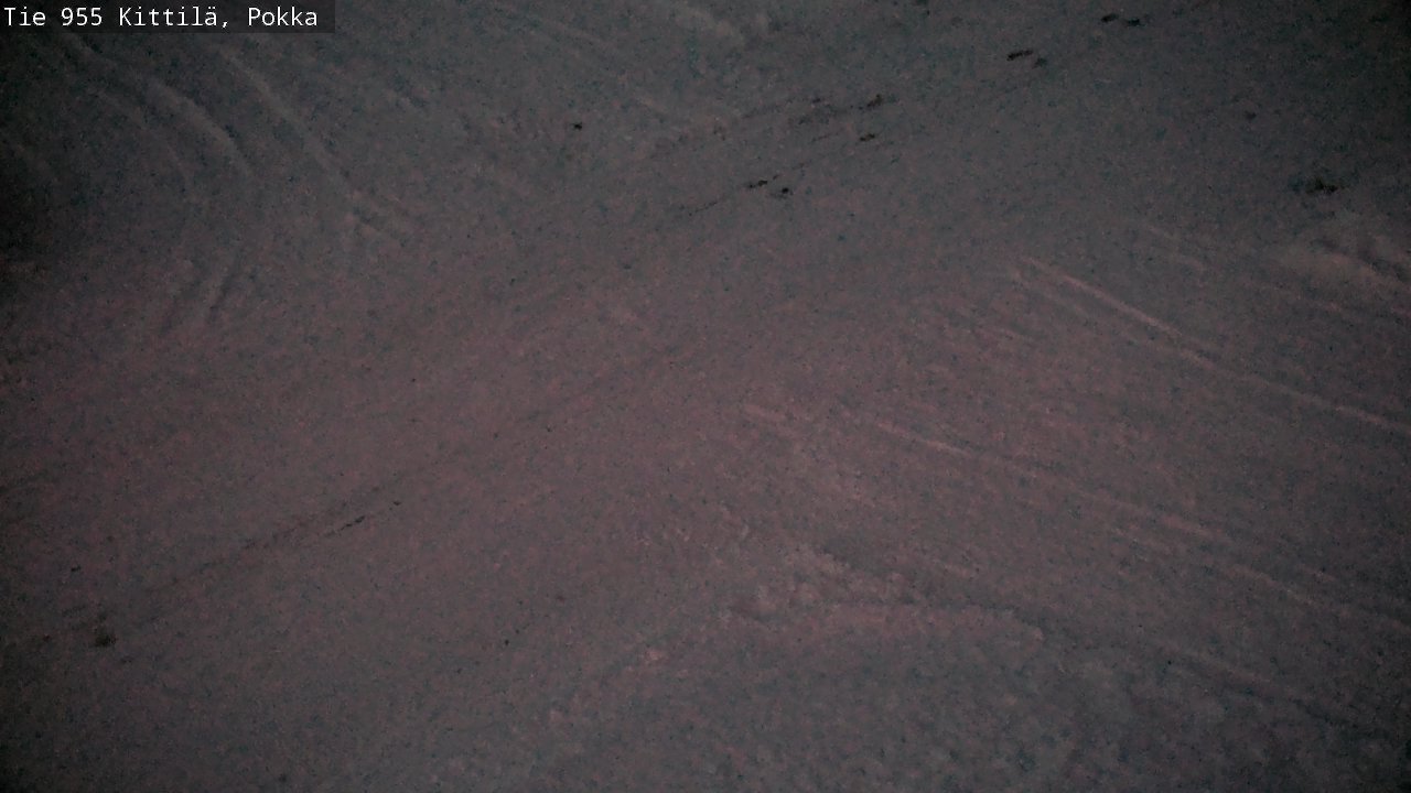 Weather Camera Image Väg 955 Kittilä, Pokka, Kittilä, Lappi