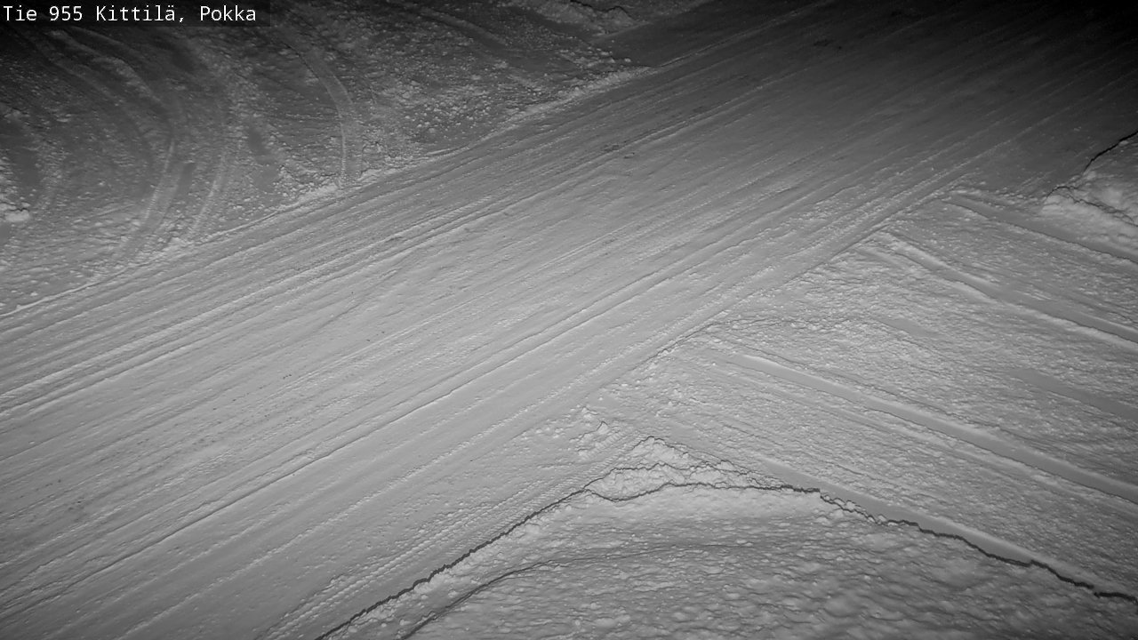 Weather Camera Image Väg 955 Kittilä, Pokka, Kittilä, Lappi