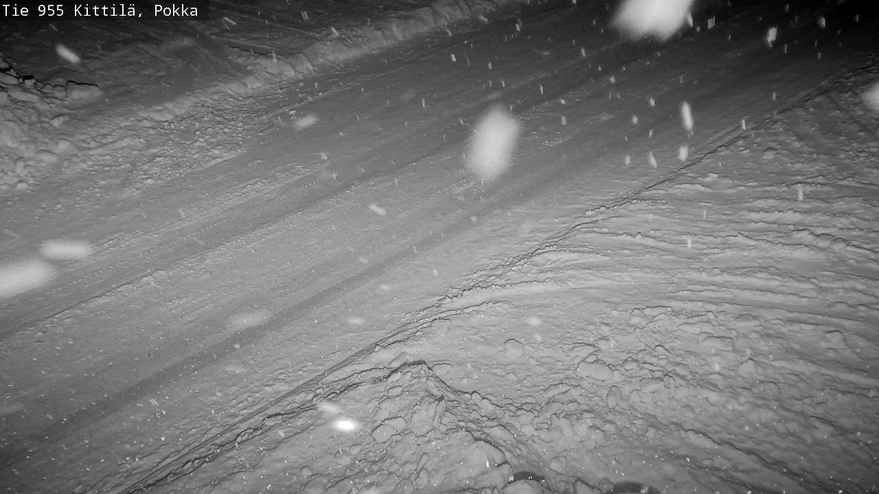 Kelikamerat Kuva Tie 955 Kittilä, Pokka, Kittilä, Lappi