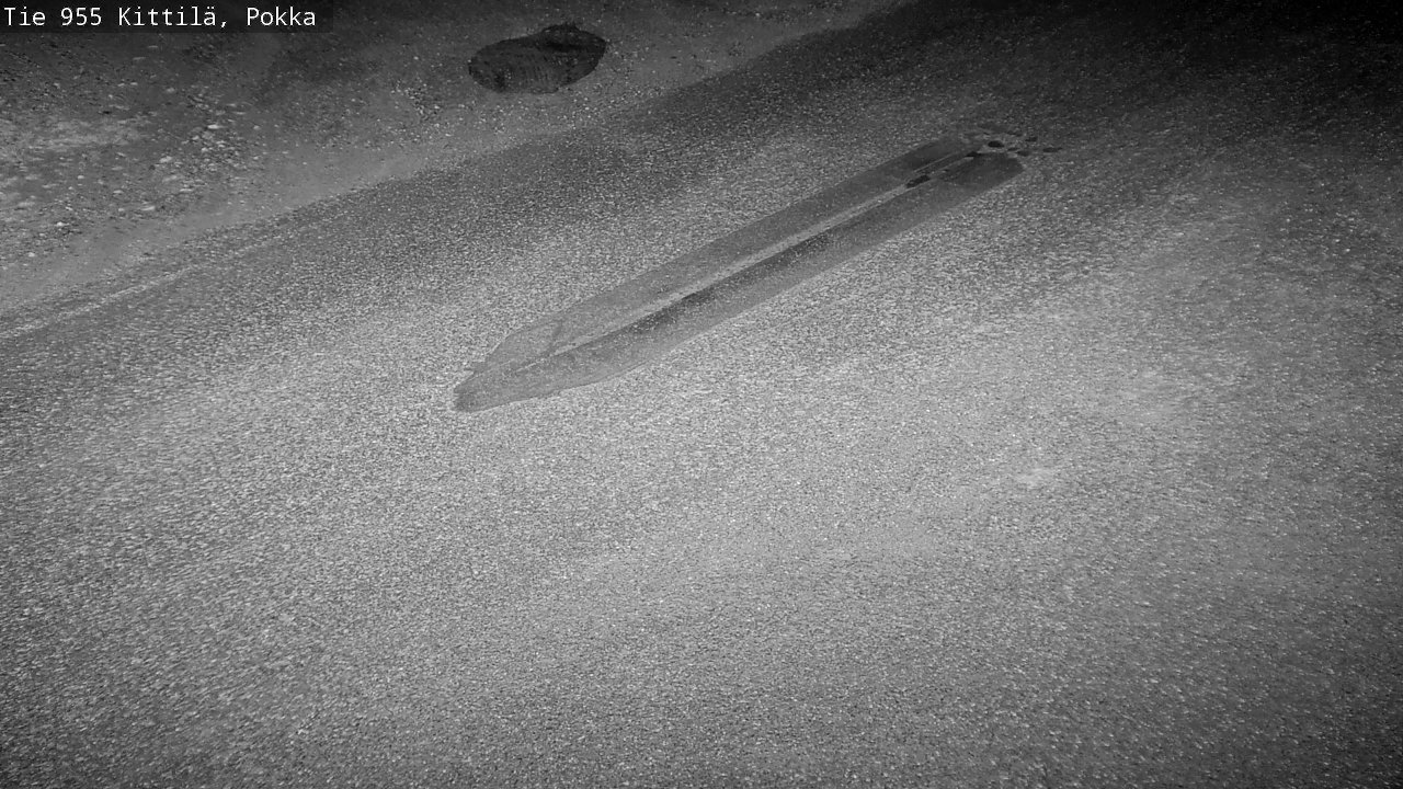 Weather Camera Image Väg 955 Kittilä, Pokka, Kittilä, Lappi