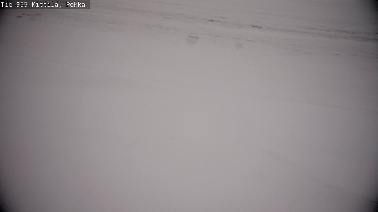 Weather Camera Image Road 955 Kittilä, Pokka, Kittilä, Lappi