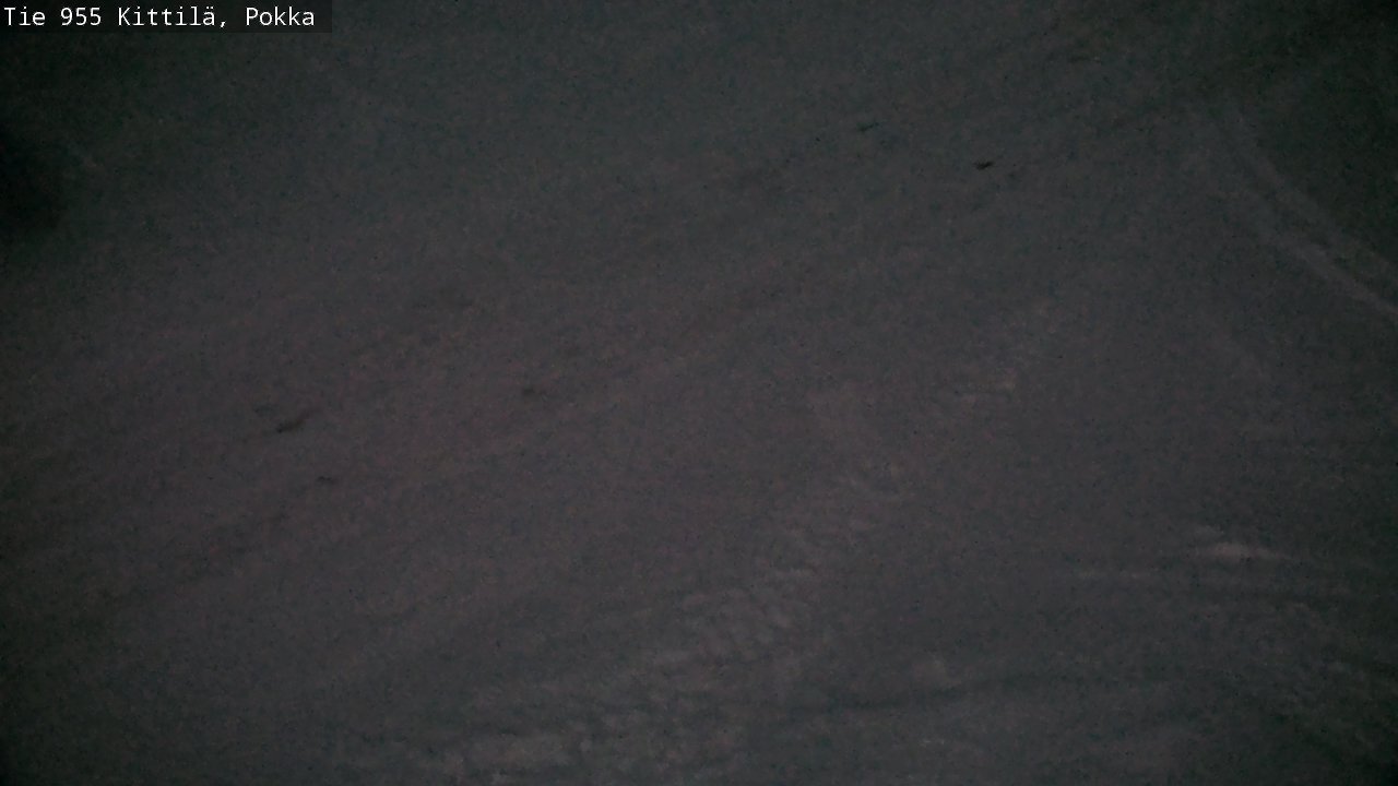 Weather Camera Image Road 955 Kittilä, Pokka, Kittilä, Lappi