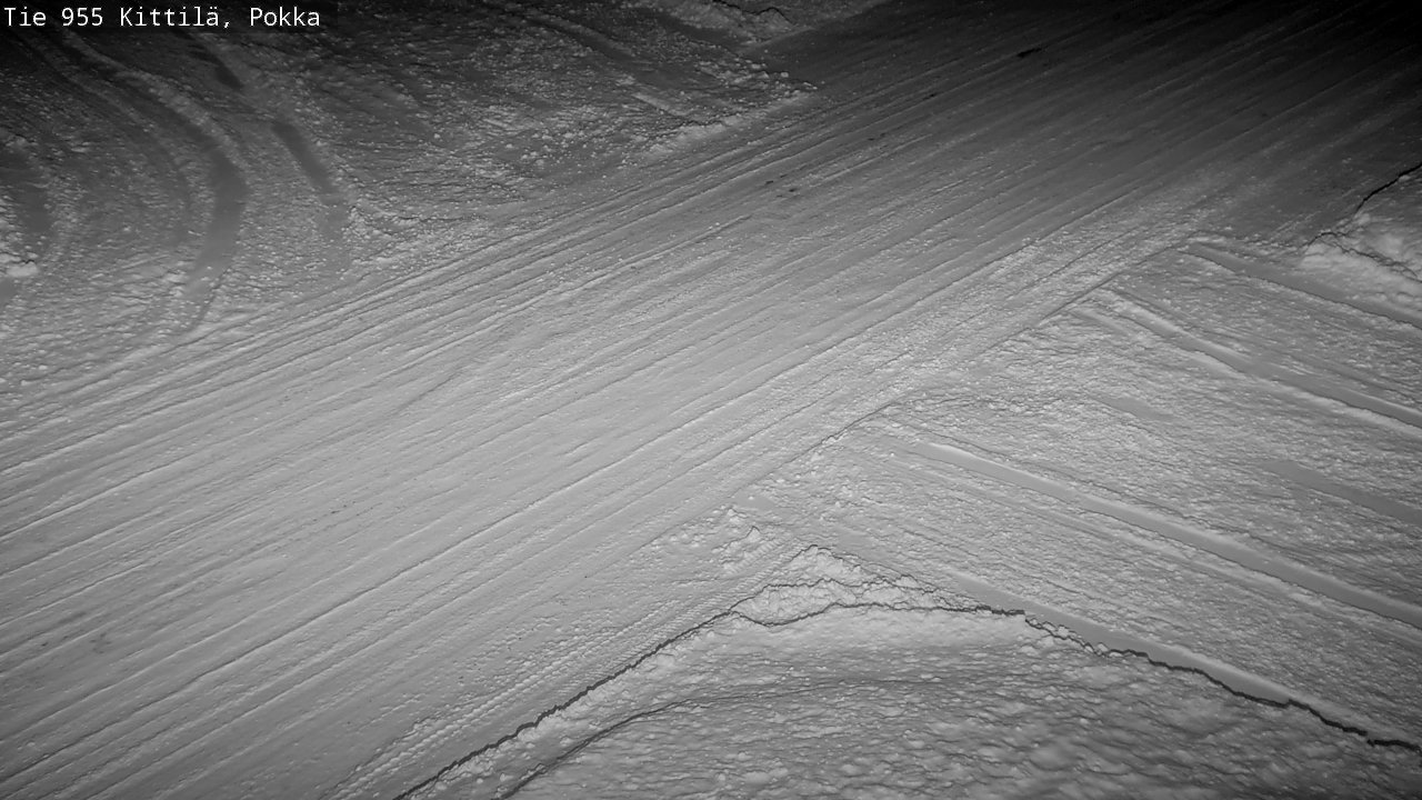 Weather Camera Image Väg 955 Kittilä, Pokka, Kittilä, Lappi