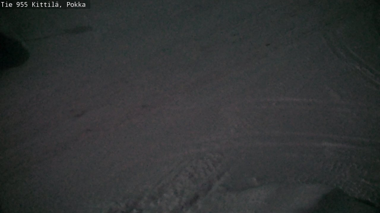 Weather Camera Image Road 955 Kittilä, Pokka, Kittilä, Lappi