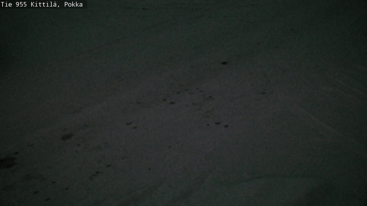 Weather Camera Image Väg 955 Kittilä, Pokka, Kittilä, Lappi