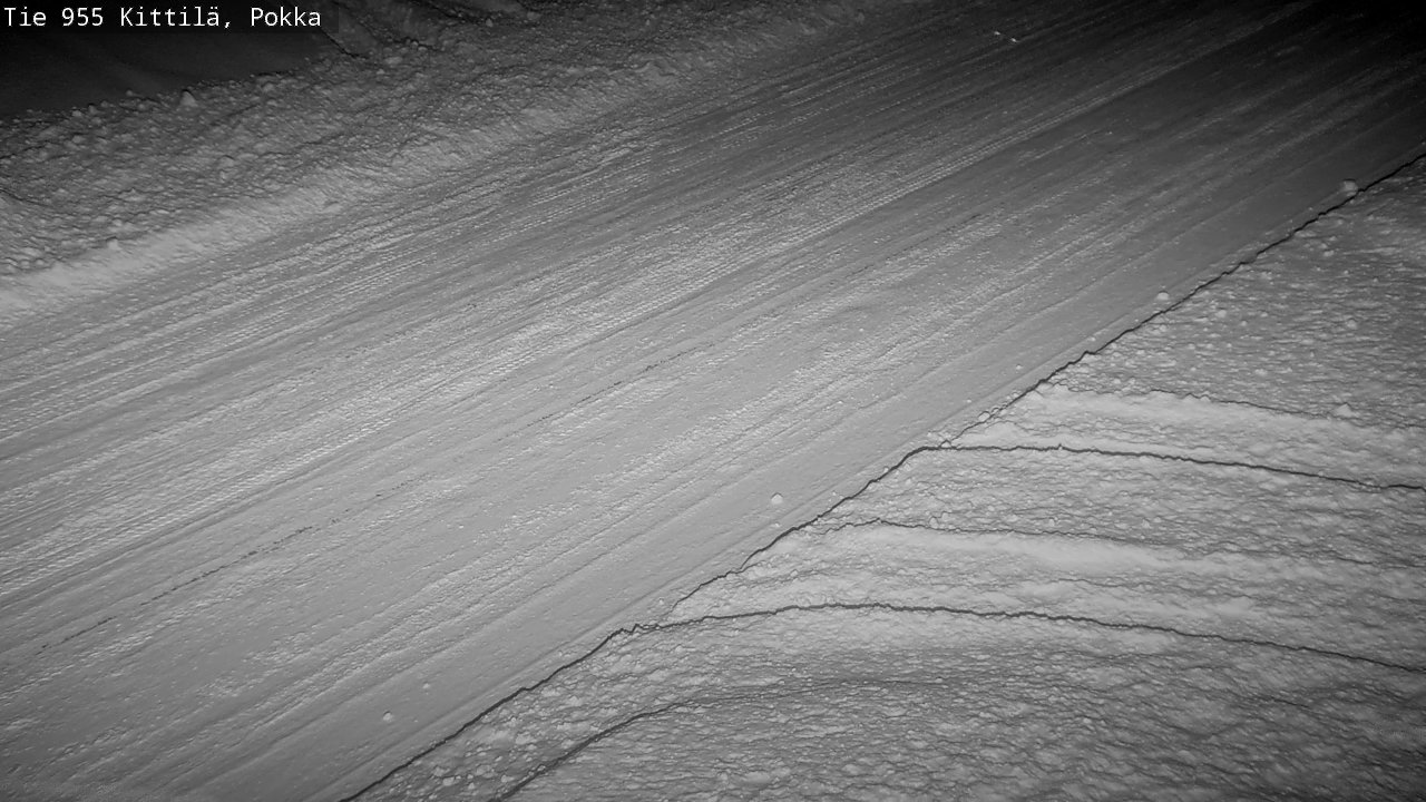 Weather Camera Image Road 955 Kittilä, Pokka, Kittilä, Lappi