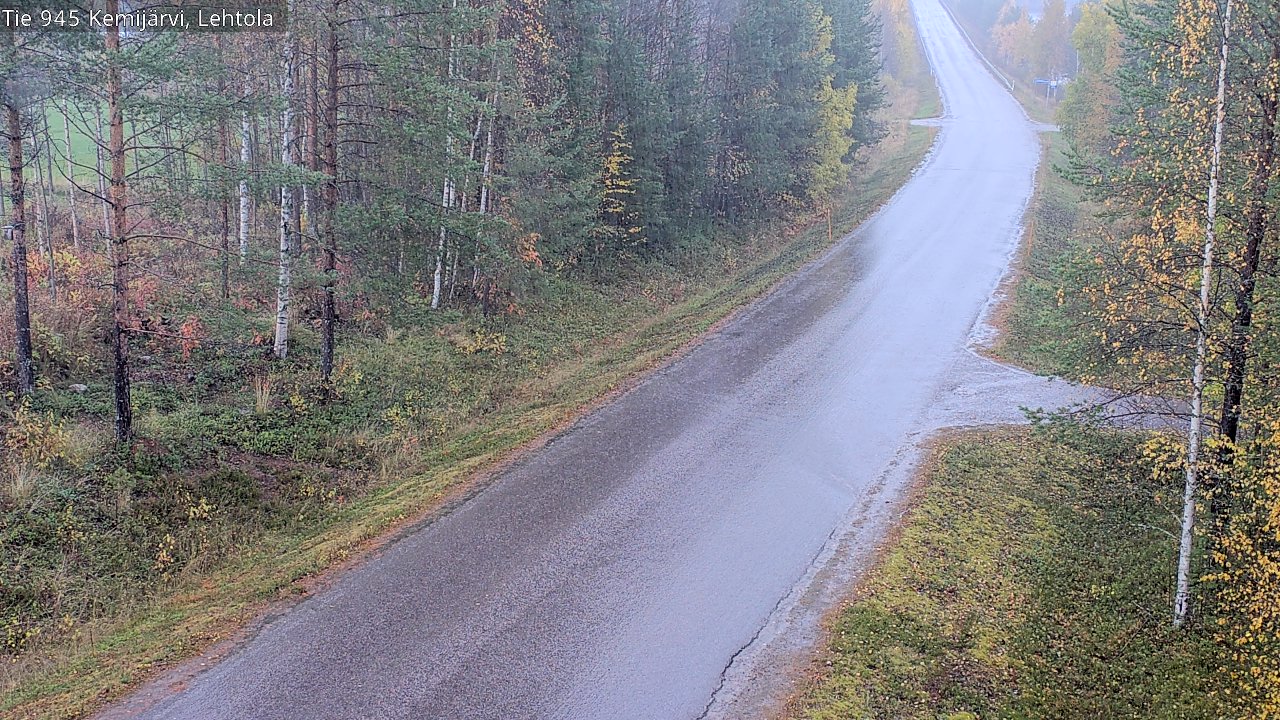 Weather Camera Image Road 945 Kemijärvi, Lehtola, Kemijärvi, Lappi