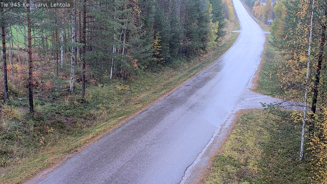 Weather Camera Image Road 945 Kemijärvi, Lehtola, Kemijärvi, Lappi