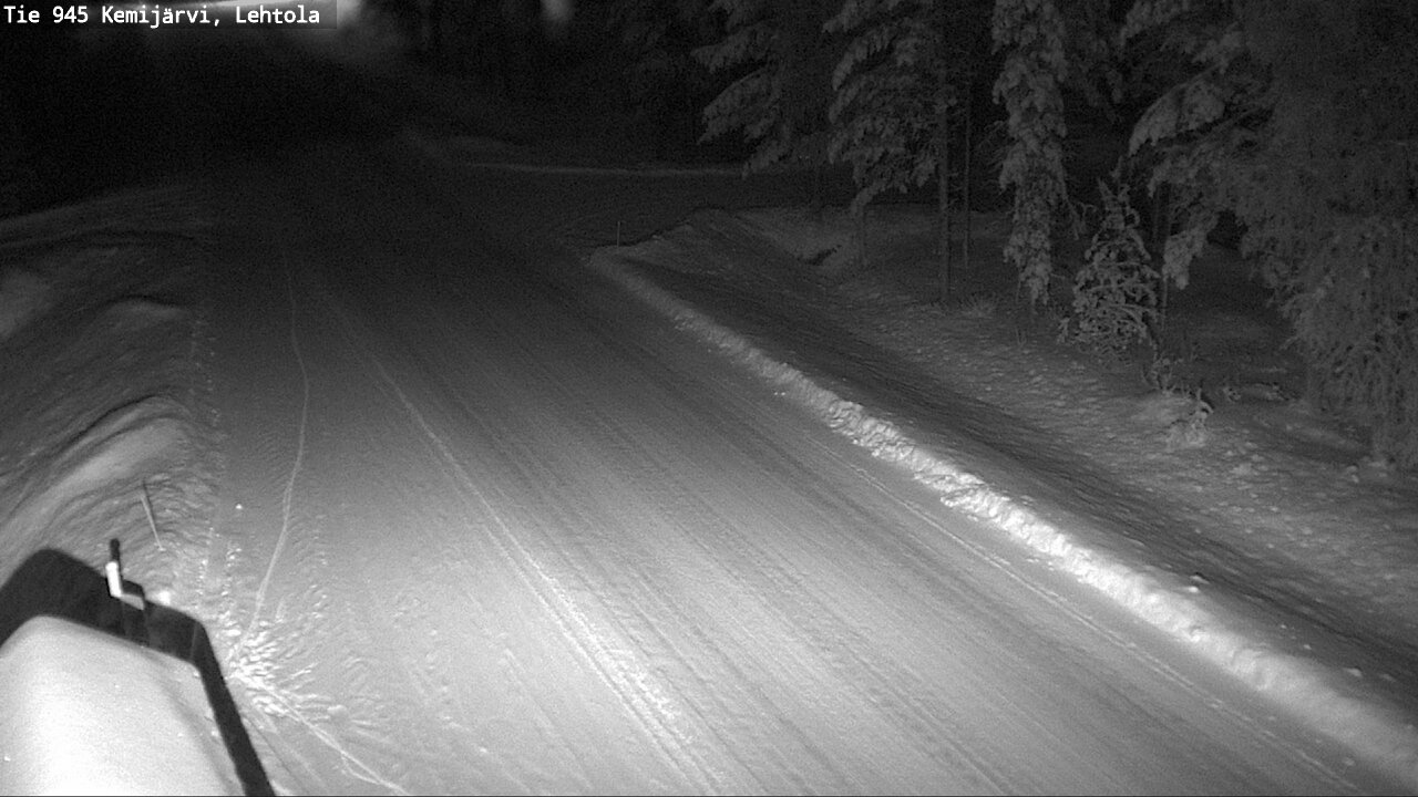 Kelikamerat Kuva Tie 945 Kemijärvi, Lehtola, Kemijärvi, Lappi