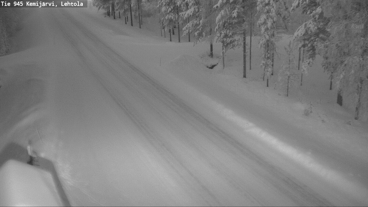 Kelikamerat Kuva Tie 945 Kemijärvi, Lehtola, Kemijärvi, Lappi