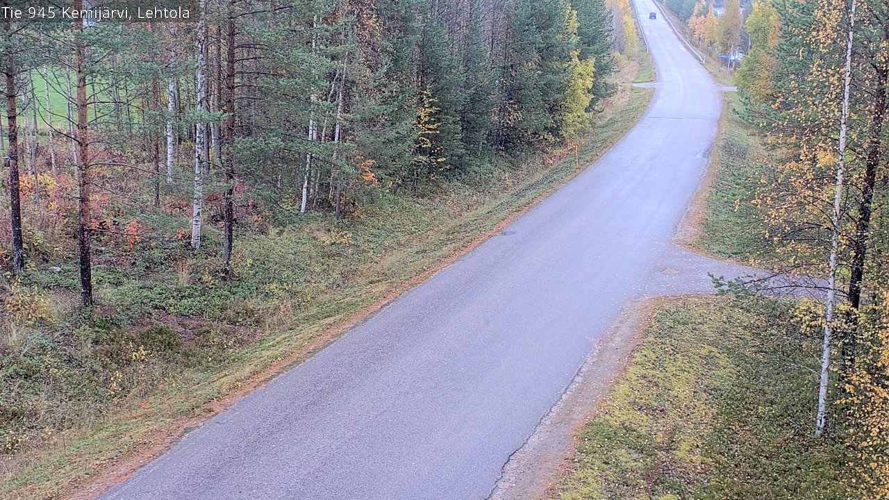 Weather Camera Image Road 945 Kemijärvi, Lehtola, Kemijärvi, Lappi