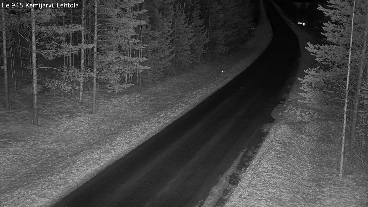 Kelikamerat Kuva Tie 945 Kemijärvi, Lehtola, Kemijärvi, Lappi