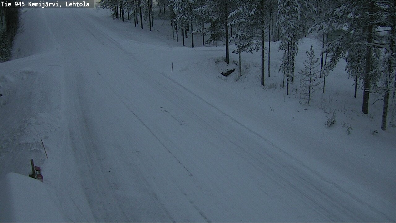 Kelikamerat Kuva Tie 945 Kemijärvi, Lehtola, Kemijärvi, Lappi