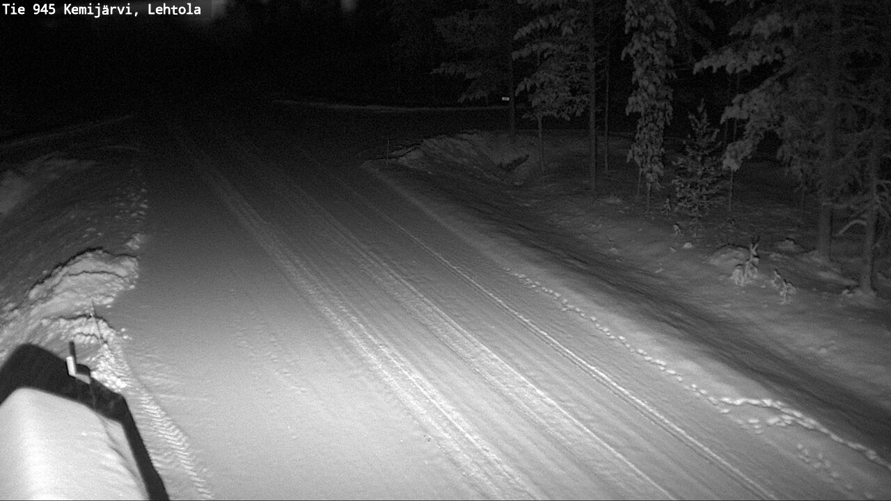 Kelikamerat Kuva Tie 945 Kemijärvi, Lehtola, Kemijärvi, Lappi