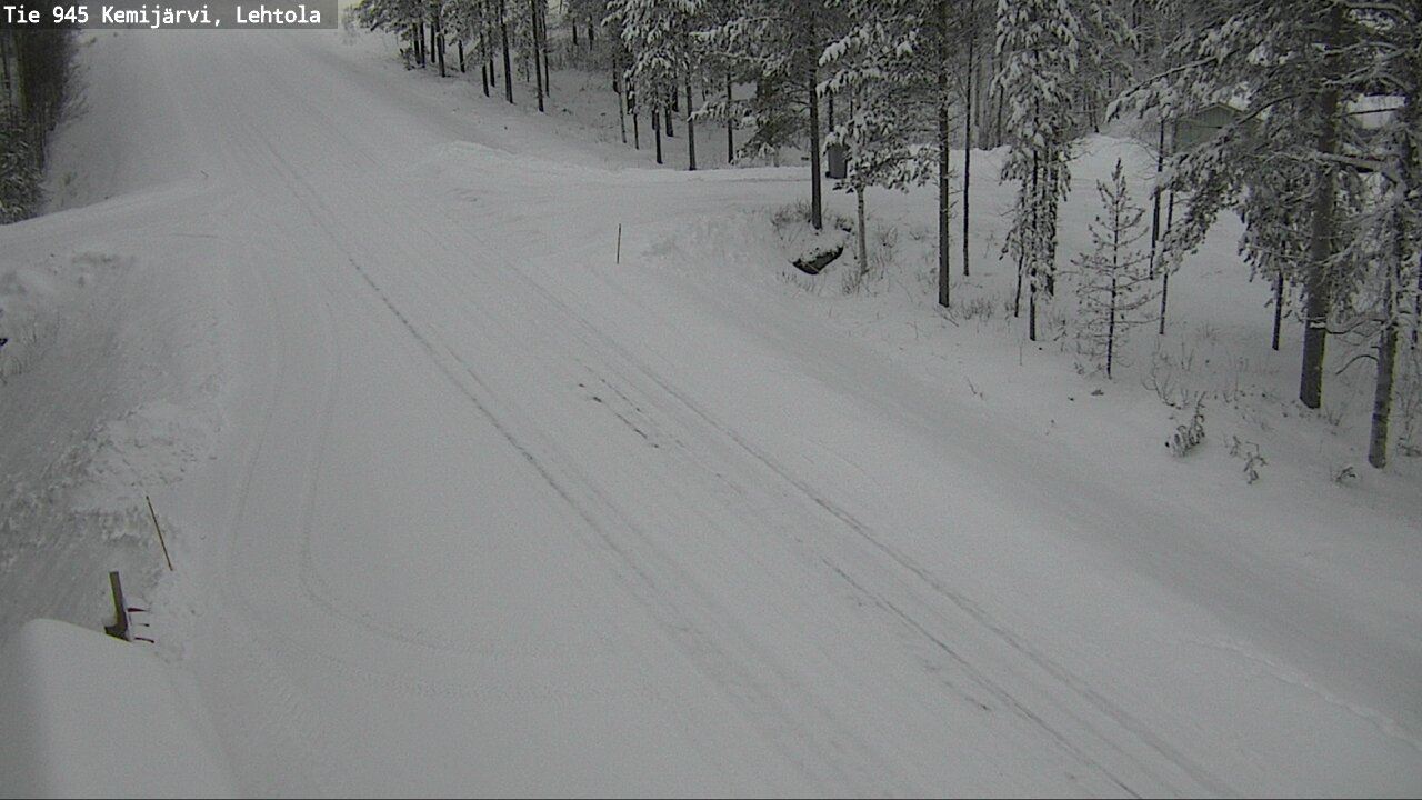 Kelikamerat Kuva Tie 945 Kemijärvi, Lehtola, Kemijärvi, Lappi