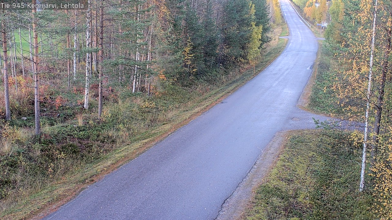 Kelikamerat Kuva Tie 945 Kemijärvi, Lehtola, Kemijärvi, Lappi