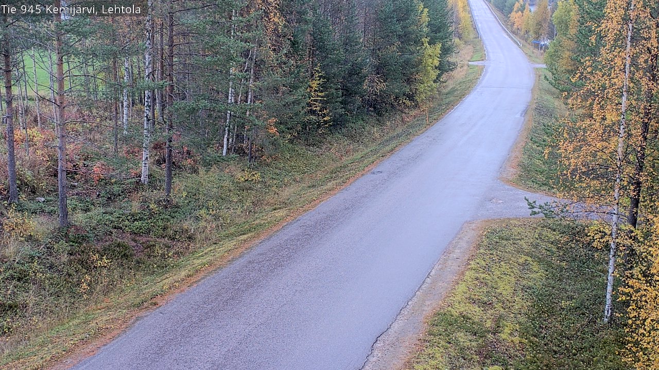 Kelikamerat Kuva Tie 945 Kemijärvi, Lehtola, Kemijärvi, Lappi