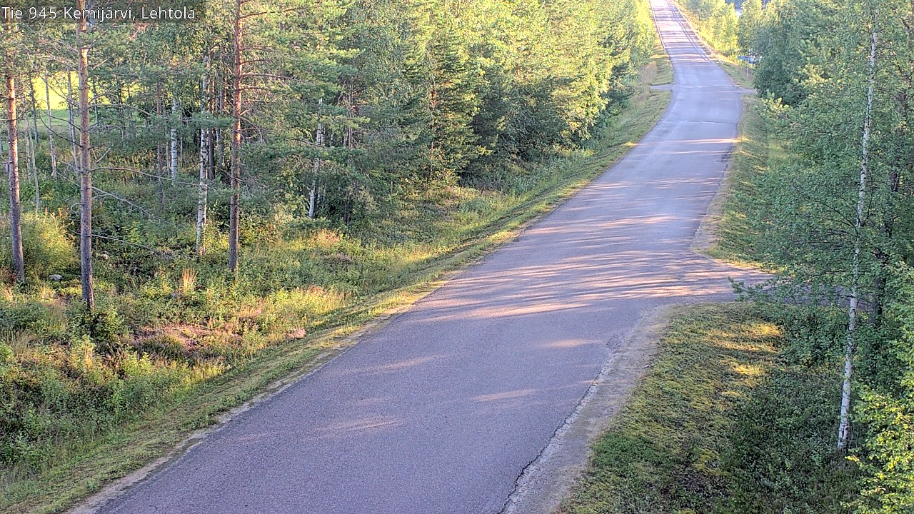 Kelikamerat Kuva Tie 945 Kemijärvi, Lehtola, Kemijärvi, Lappi