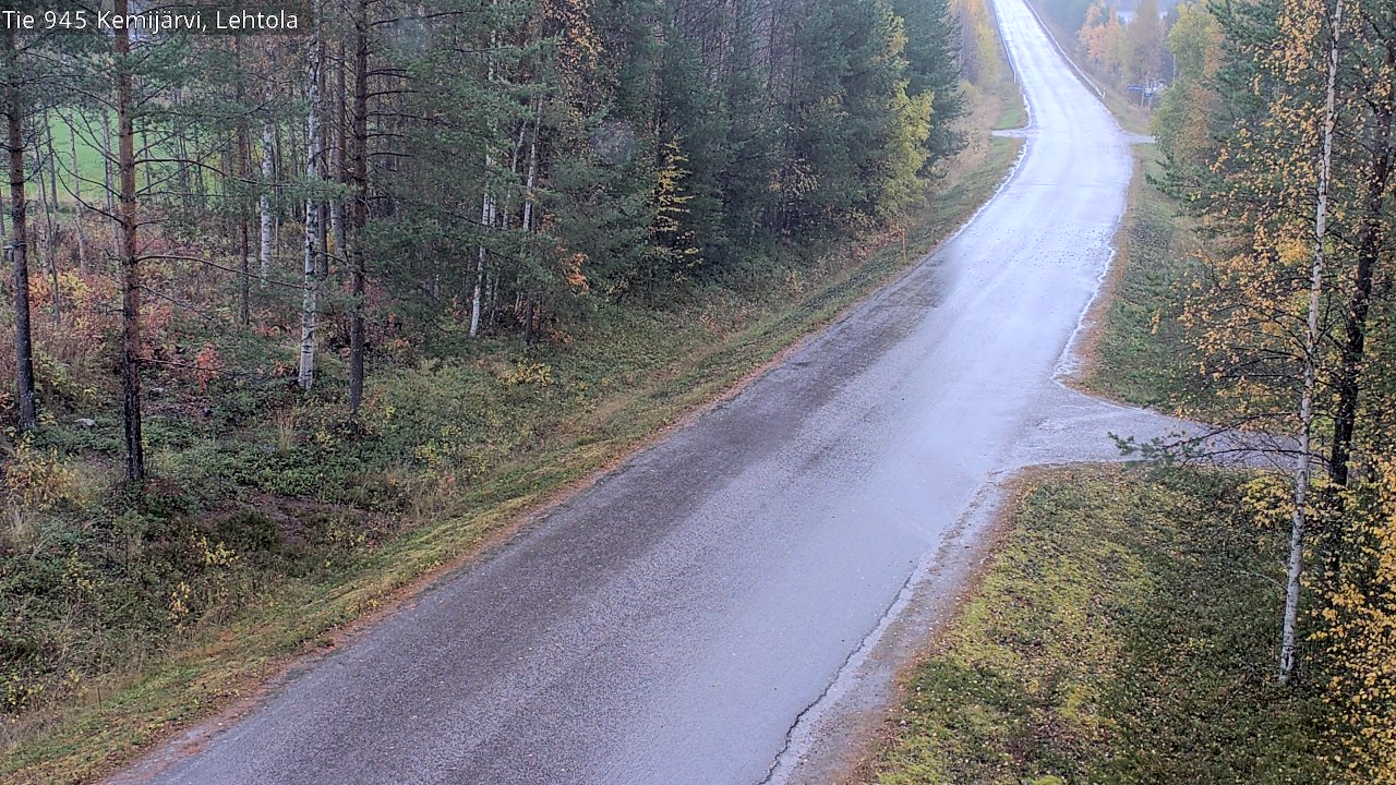 Weather Camera Image Road 945 Kemijärvi, Lehtola, Kemijärvi, Lappi