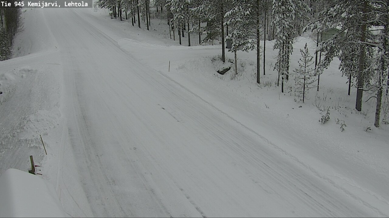 Kelikamerat Kuva Tie 945 Kemijärvi, Lehtola, Kemijärvi, Lappi