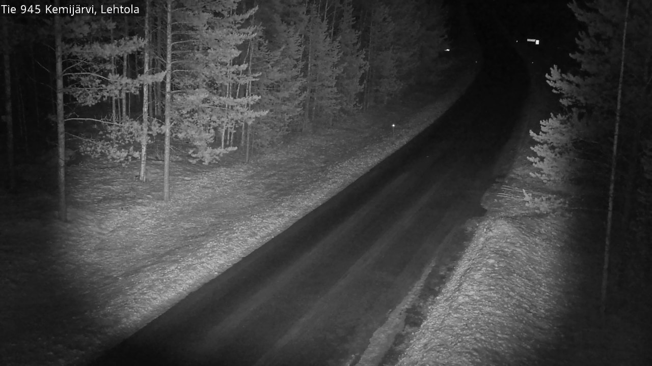 Kelikamerat Kuva Tie 945 Kemijärvi, Lehtola, Kemijärvi, Lappi