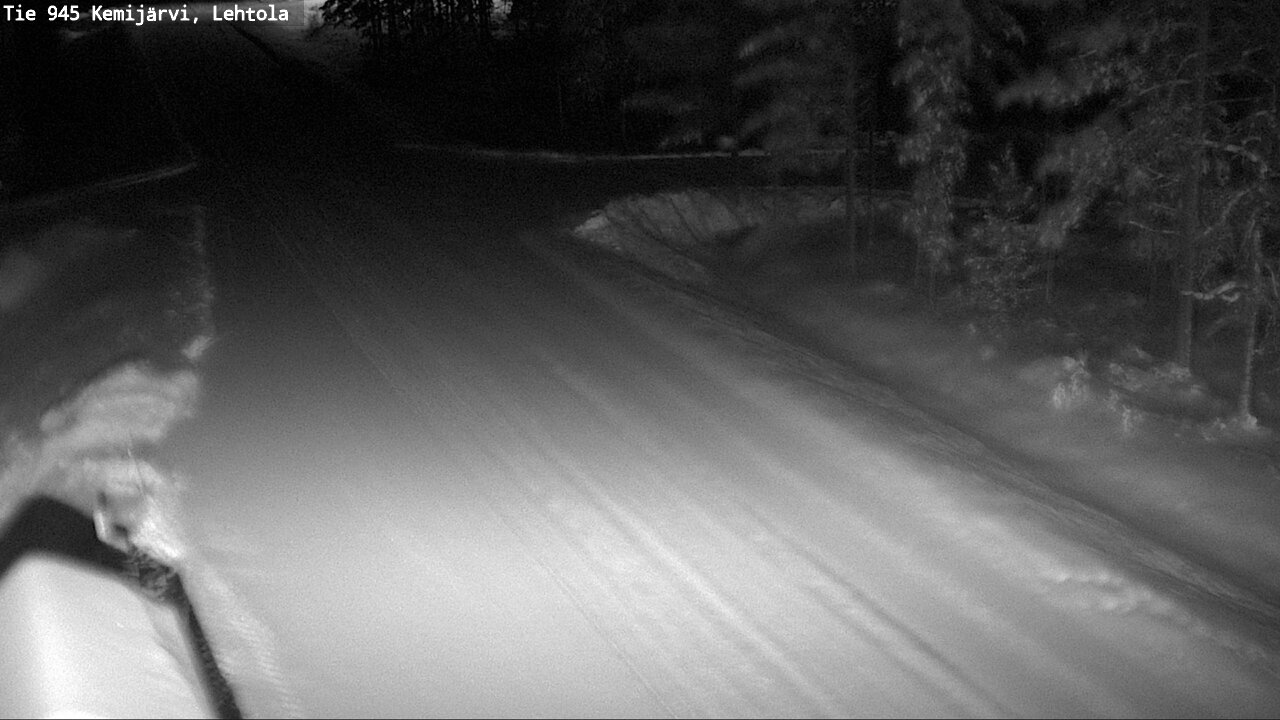 Kelikamerat Kuva Tie 945 Kemijärvi, Lehtola, Kemijärvi, Lappi