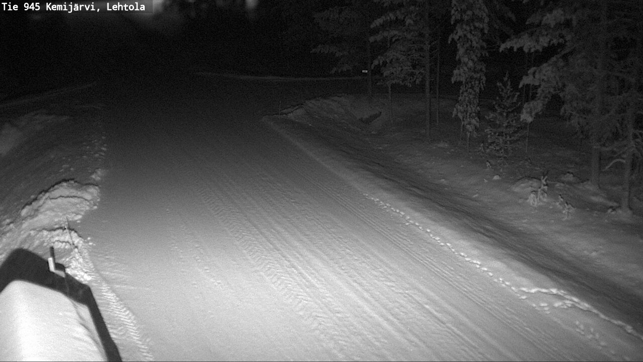 Kelikamerat Kuva Tie 945 Kemijärvi, Lehtola, Kemijärvi, Lappi