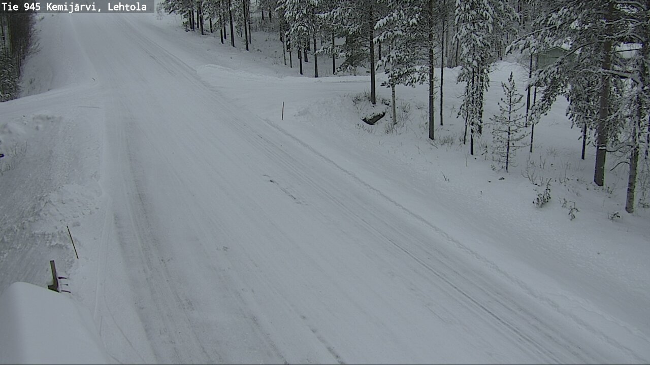 Kelikamerat Kuva Tie 945 Kemijärvi, Lehtola, Kemijärvi, Lappi