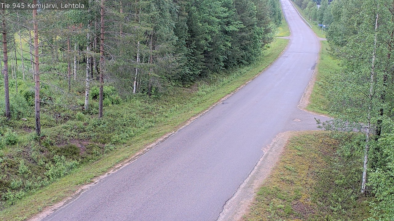 Kelikamerat Kuva Tie 945 Kemijärvi, Lehtola, Kemijärvi, Lappi
