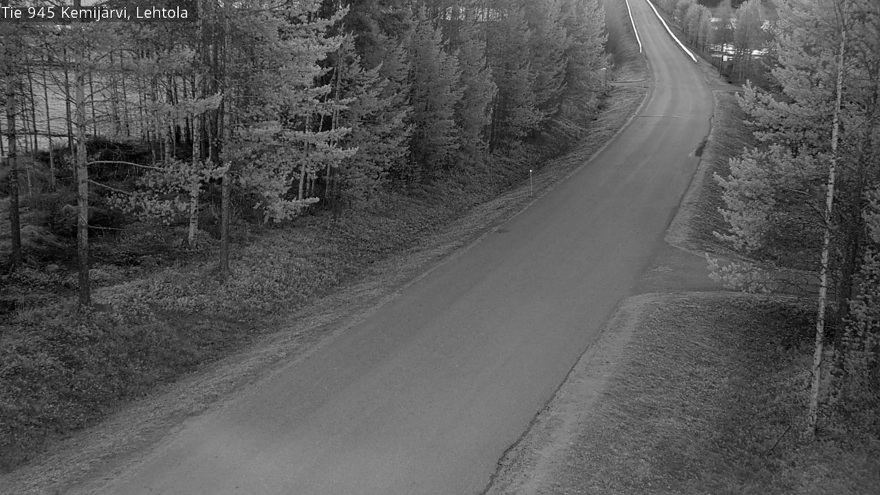 Weather Camera Image Road 945 Kemijärvi, Lehtola, Kemijärvi, Lappi