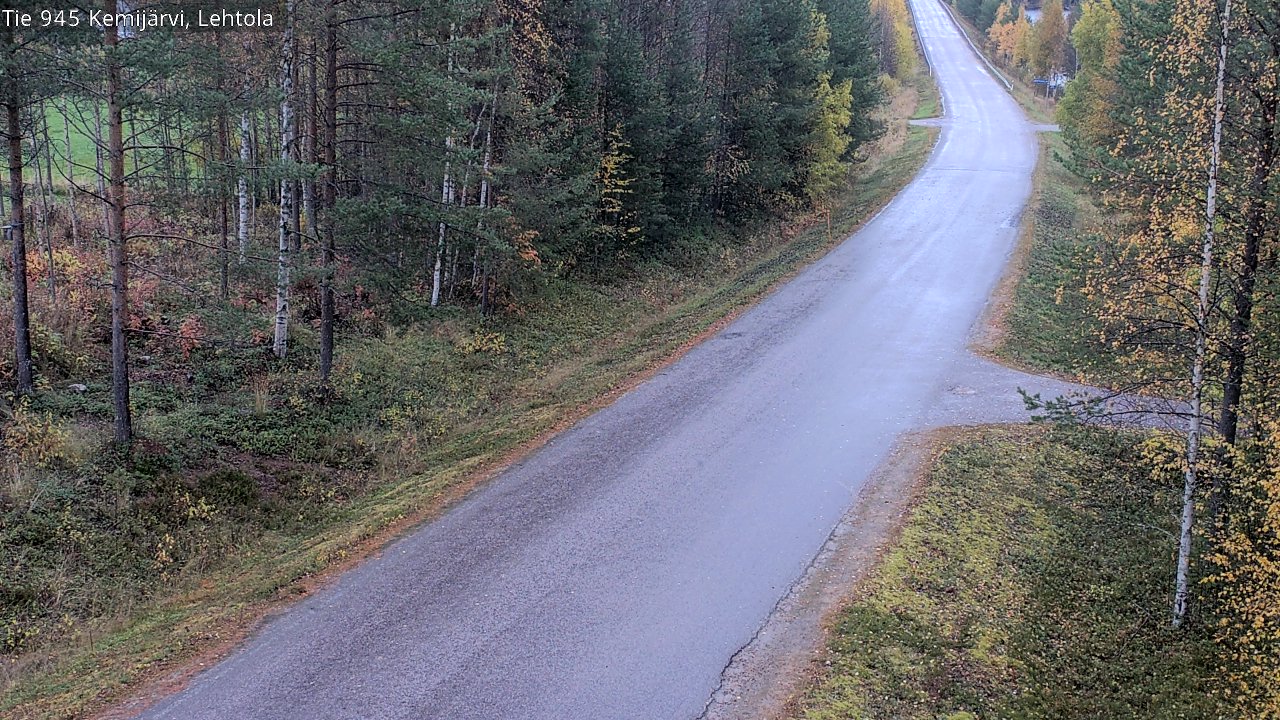 Weather Camera Image Road 945 Kemijärvi, Lehtola, Kemijärvi, Lappi