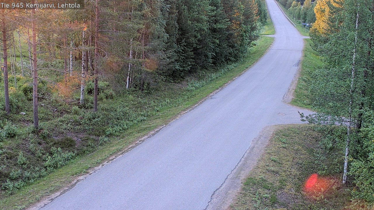 Weather Camera Image Road 945 Kemijärvi, Lehtola, Kemijärvi, Lappi