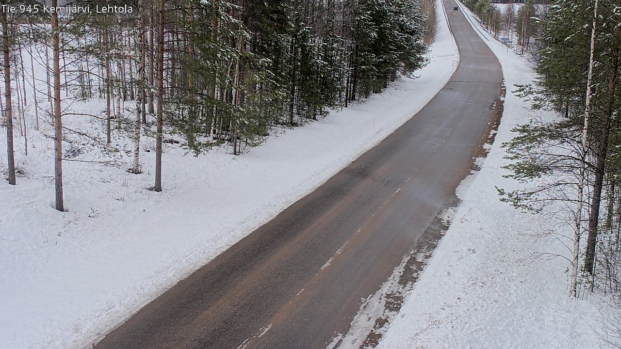 Kelikamerat Kuva Tie 945 Kemijärvi, Lehtola, Kemijärvi, Lappi