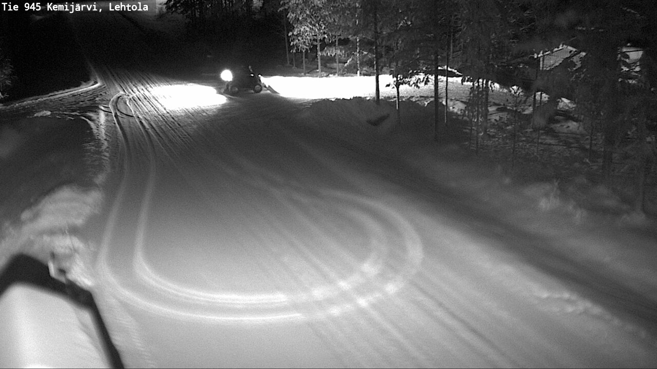 Kelikamerat Kuva Tie 945 Kemijärvi, Lehtola, Kemijärvi, Lappi