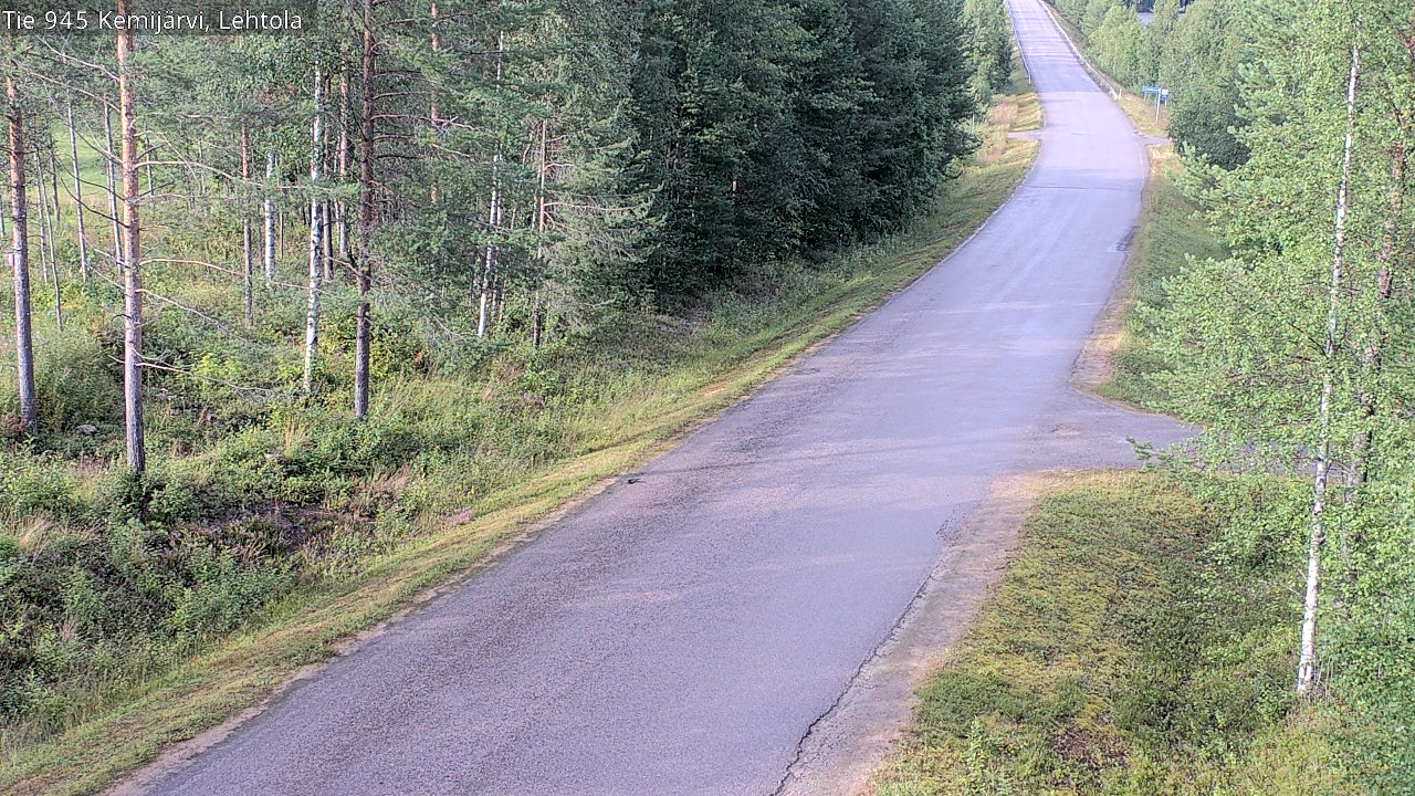 Kelikamerat Kuva Tie 945 Kemijärvi, Lehtola, Kemijärvi, Lappi