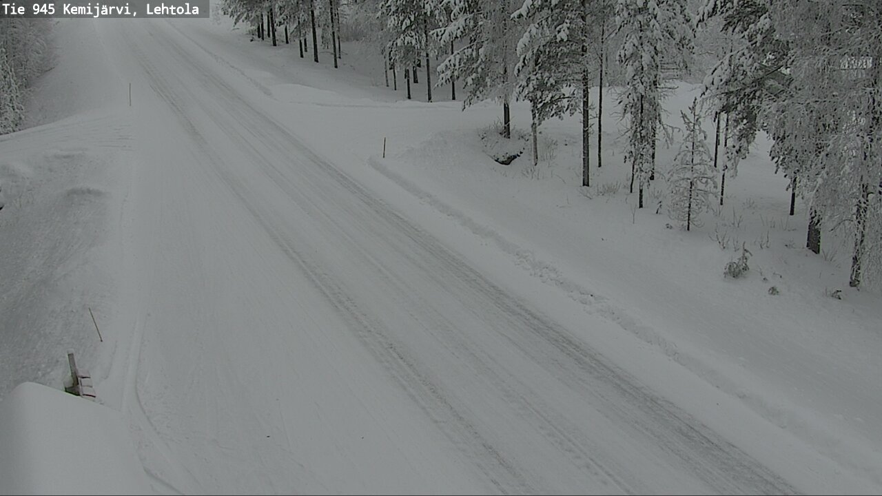 Kelikamerat Kuva Tie 945 Kemijärvi, Lehtola, Kemijärvi, Lappi