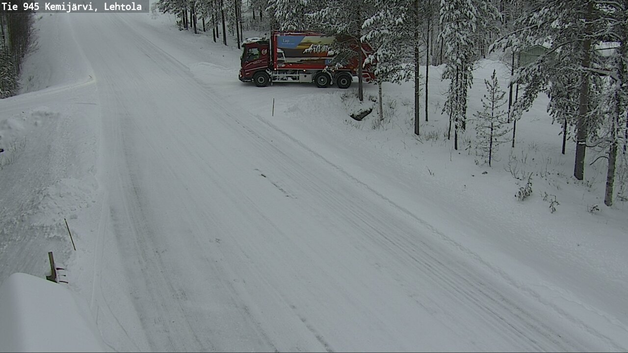 Kelikamerat Kuva Tie 945 Kemijärvi, Lehtola, Kemijärvi, Lappi