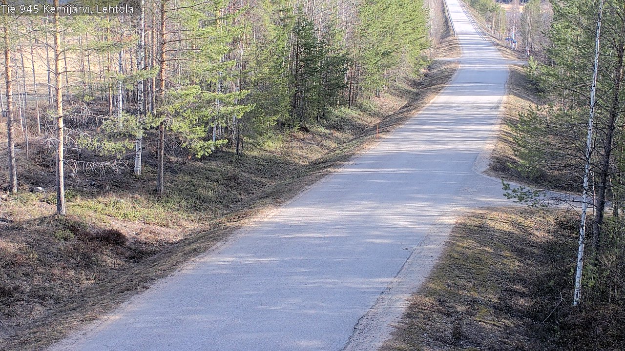 Kelikamerat Kuva Tie 945 Kemijärvi, Lehtola, Kemijärvi, Lappi