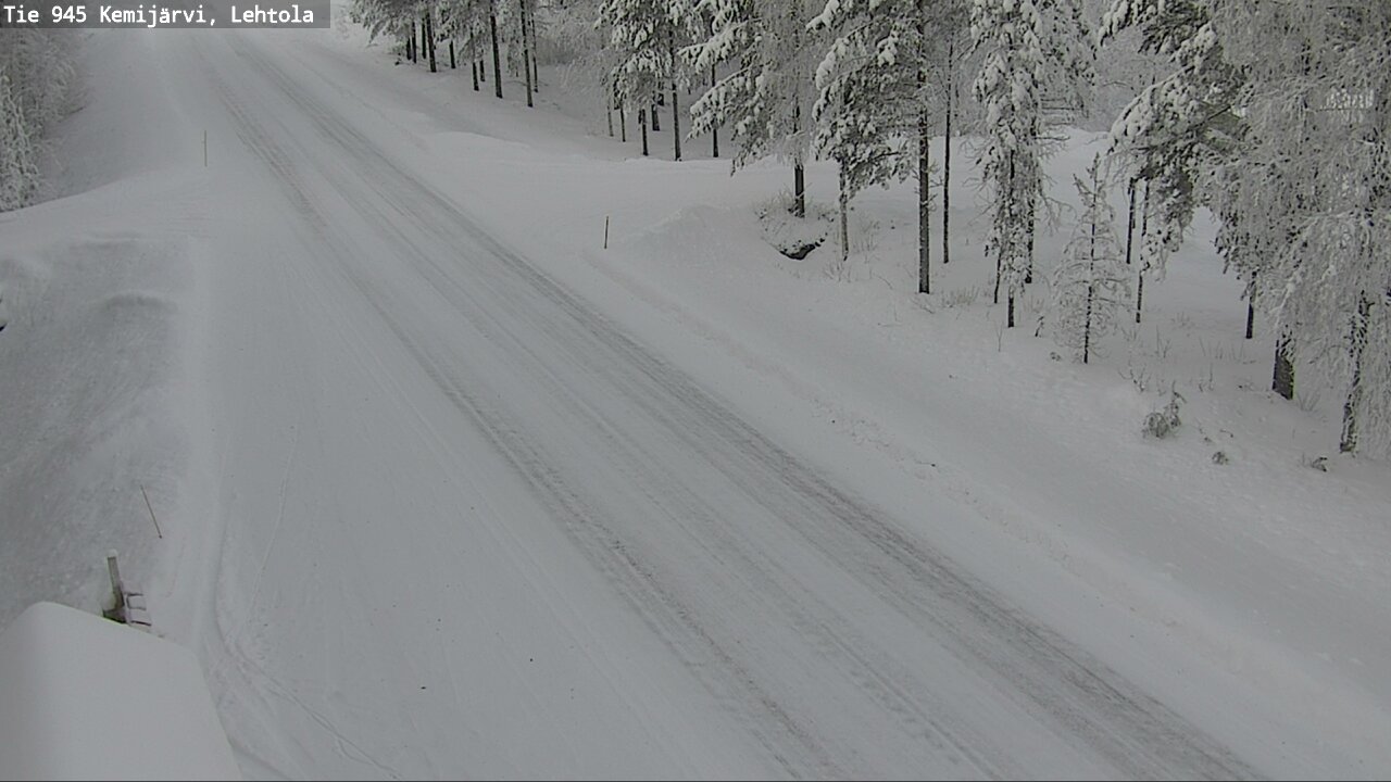 Kelikamerat Kuva Tie 945 Kemijärvi, Lehtola, Kemijärvi, Lappi
