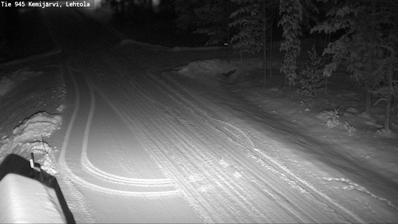 Kelikamerat Kuva Tie 945 Kemijärvi, Lehtola, Kemijärvi, Lappi