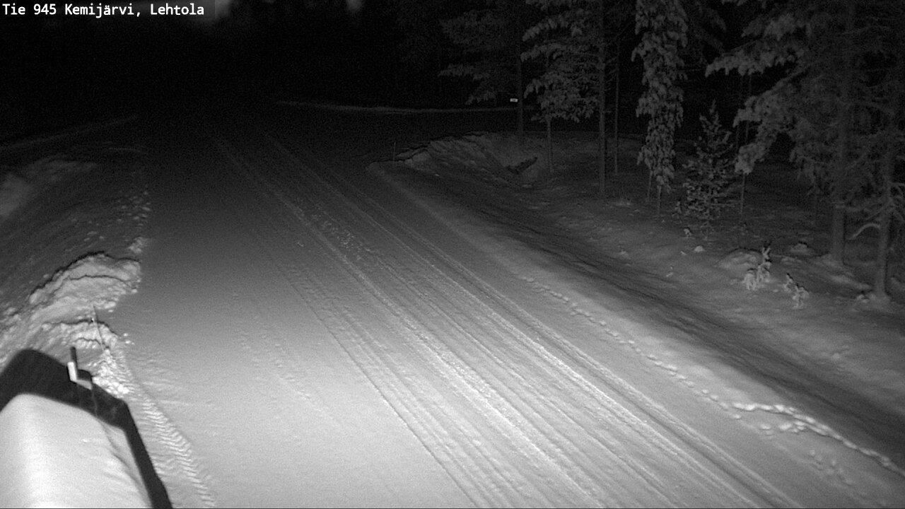 Kelikamerat Kuva Tie 945 Kemijärvi, Lehtola, Kemijärvi, Lappi