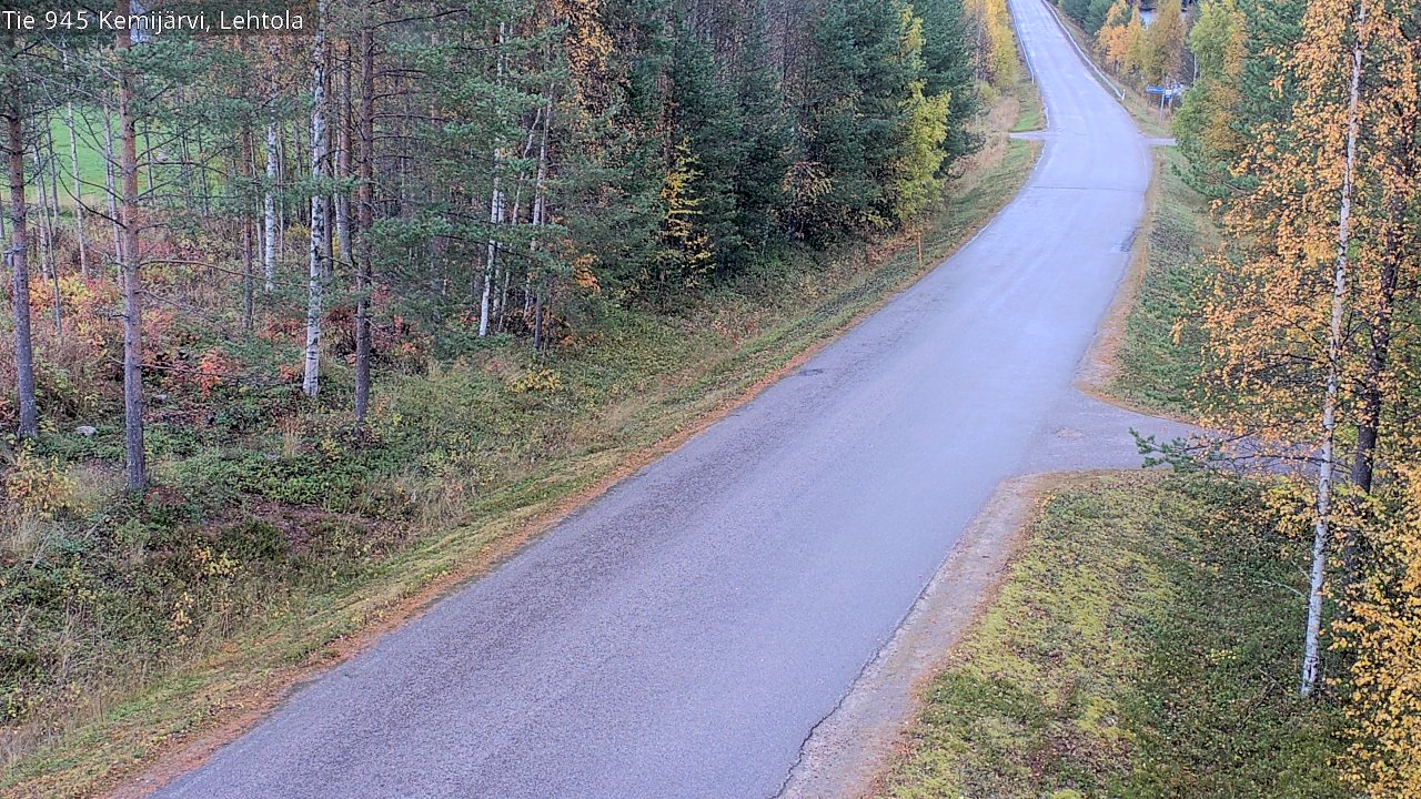 Kelikamerat Kuva Tie 945 Kemijärvi, Lehtola, Kemijärvi, Lappi