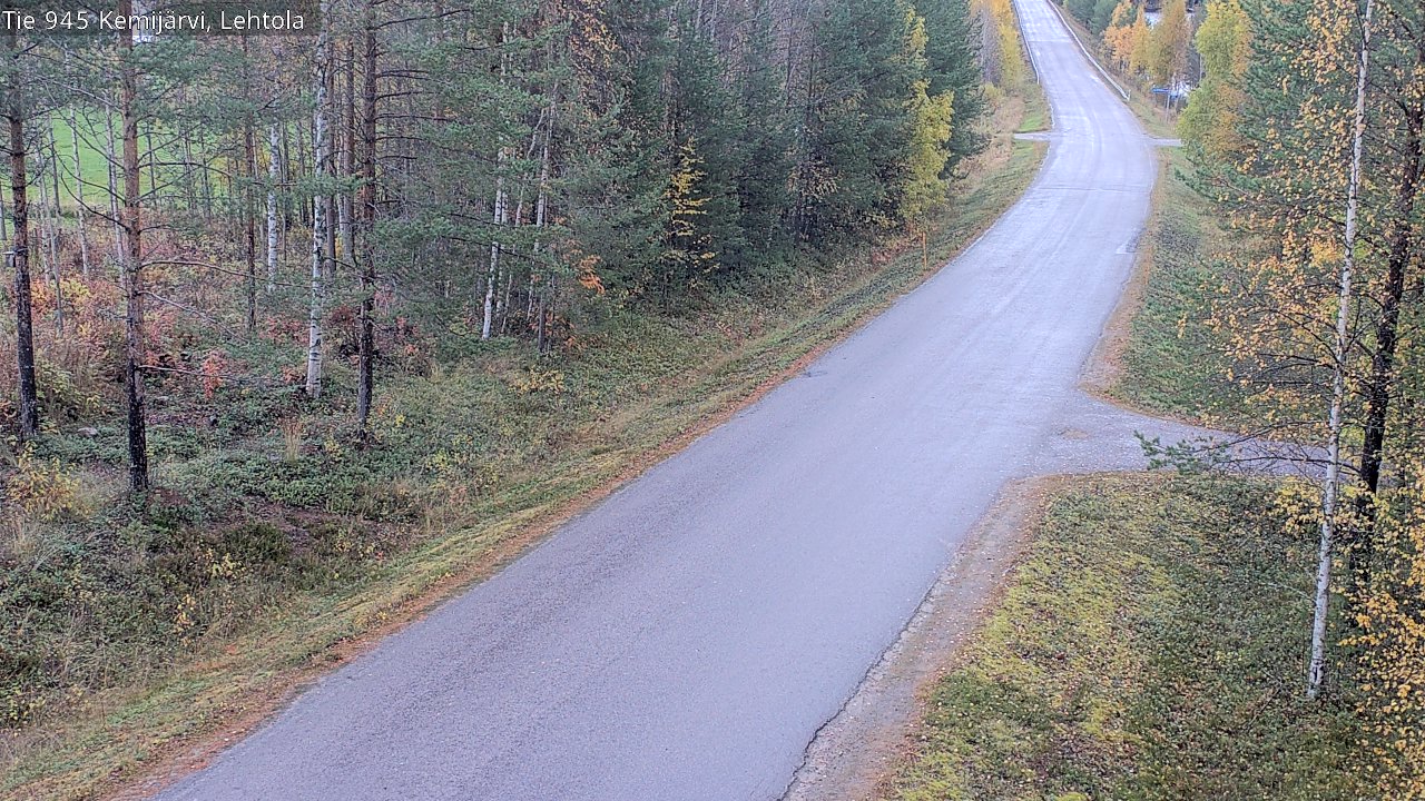 Weather Camera Image Road 945 Kemijärvi, Lehtola, Kemijärvi, Lappi