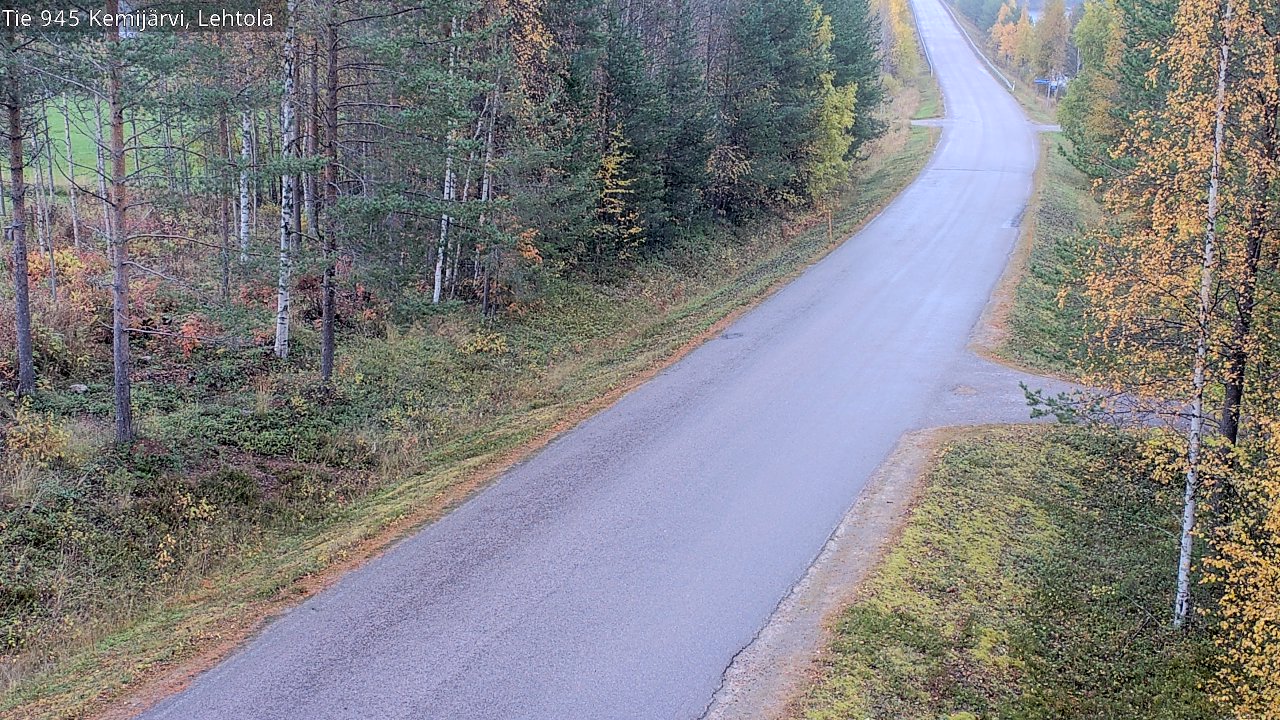 Kelikamerat Kuva Tie 945 Kemijärvi, Lehtola, Kemijärvi, Lappi