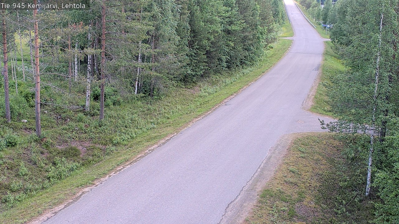 Weather Camera Image Road 945 Kemijärvi, Lehtola, Kemijärvi, Lappi