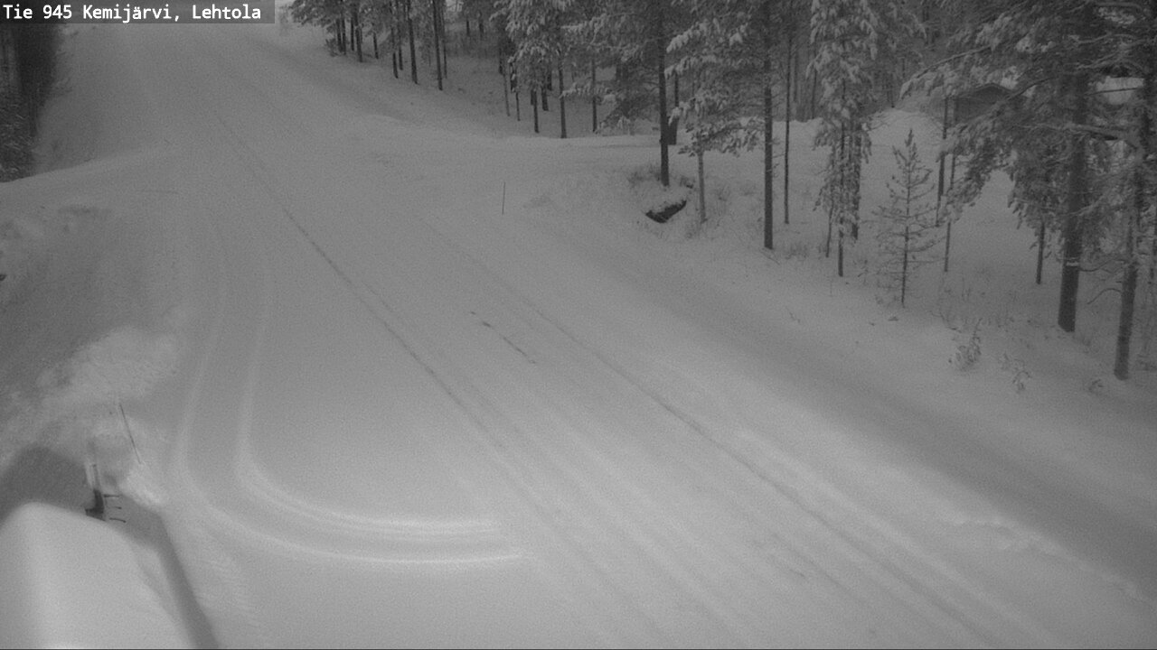 Kelikamerat Kuva Tie 945 Kemijärvi, Lehtola, Kemijärvi, Lappi
