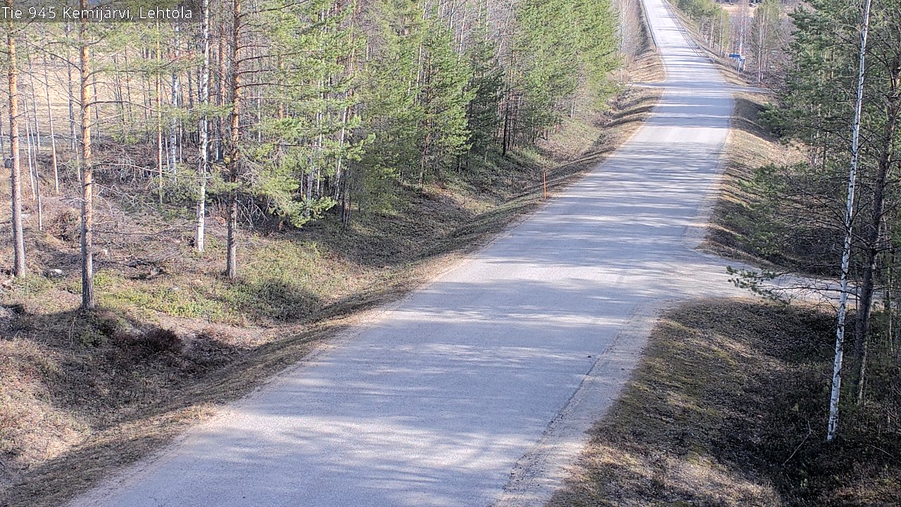 Kelikamerat Kuva Tie 945 Kemijärvi, Lehtola, Kemijärvi, Lappi