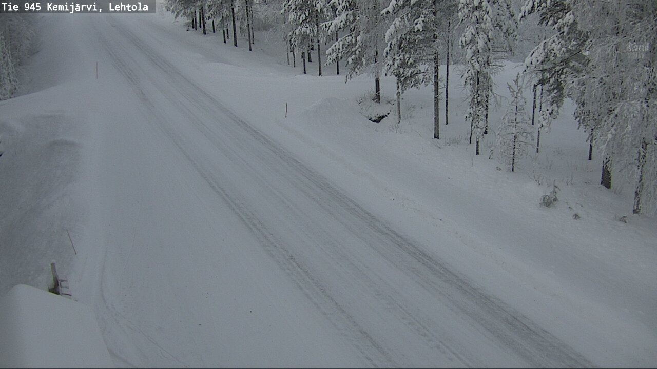Kelikamerat Kuva Tie 945 Kemijärvi, Lehtola, Kemijärvi, Lappi