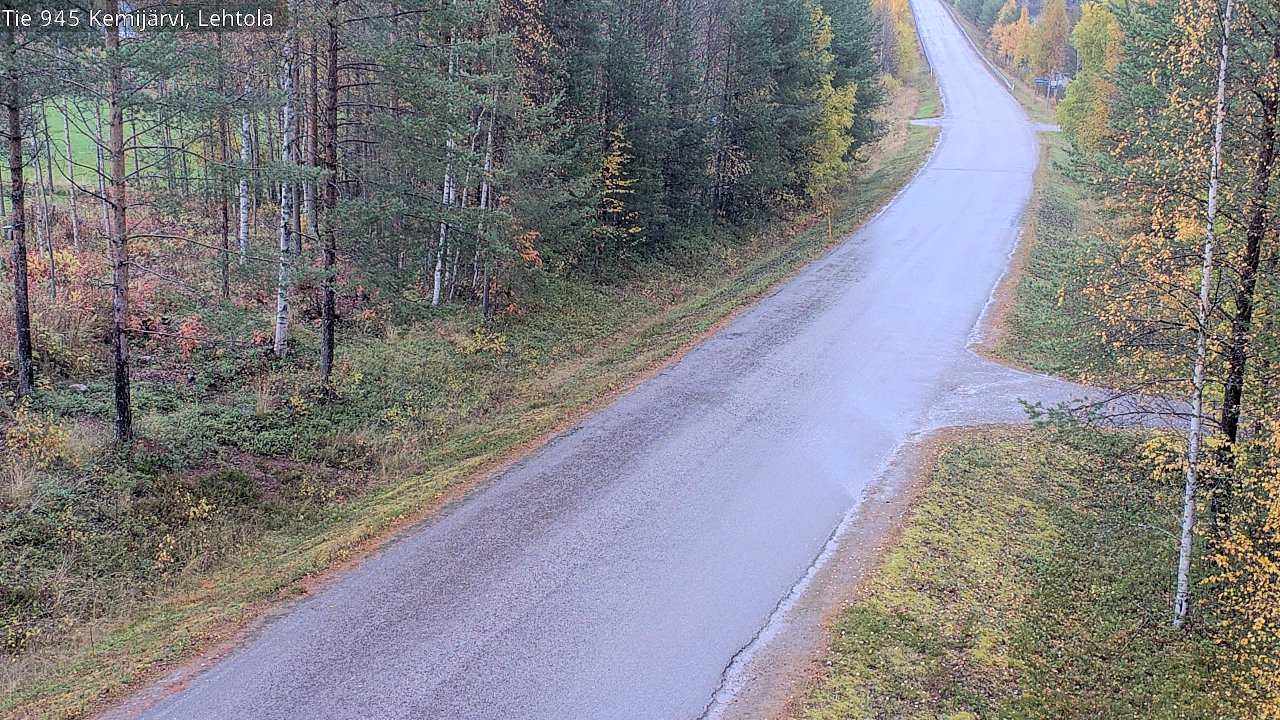Weather Camera Image Road 945 Kemijärvi, Lehtola, Kemijärvi, Lappi