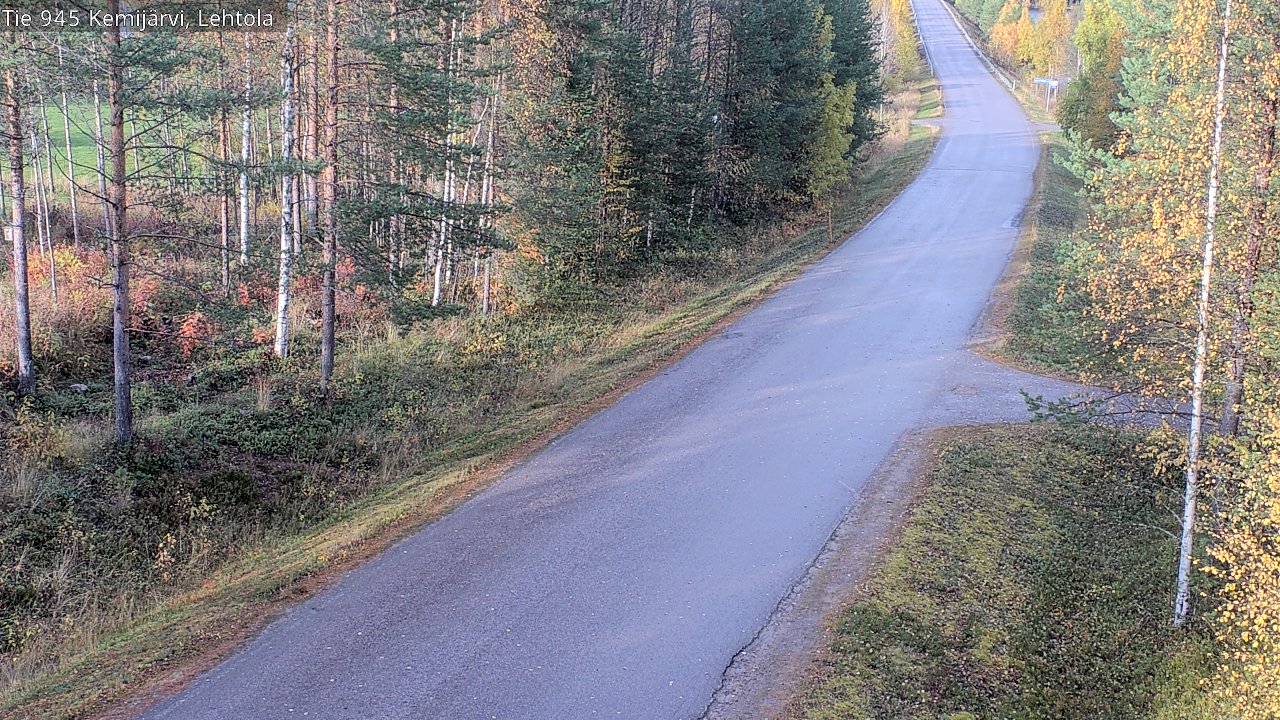 Kelikamerat Kuva Tie 945 Kemijärvi, Lehtola, Kemijärvi, Lappi